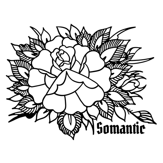Somantic Rose Sticker
